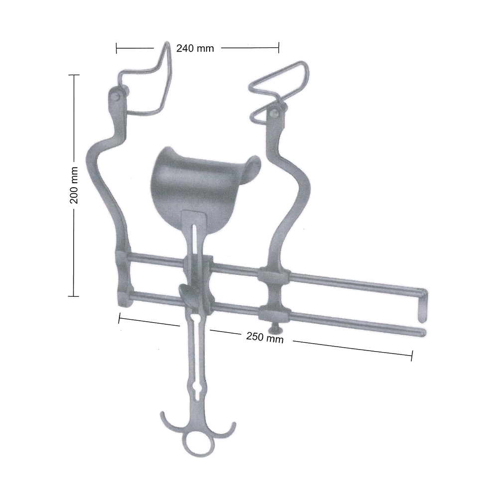 Balfour Retractor, Spreader Only (MB8-533)