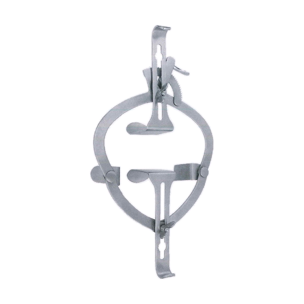 O'Sullivan/O'Connor Retractor, Set Includes Frame & 3 Blades (MB8-538)