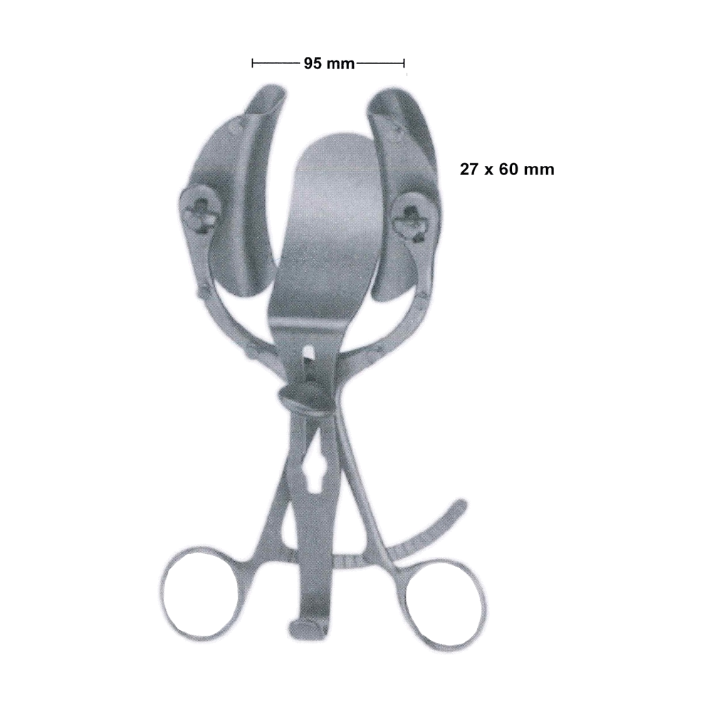 Legueu Retractor 17 cm, 6 3/4" (MB8-560)