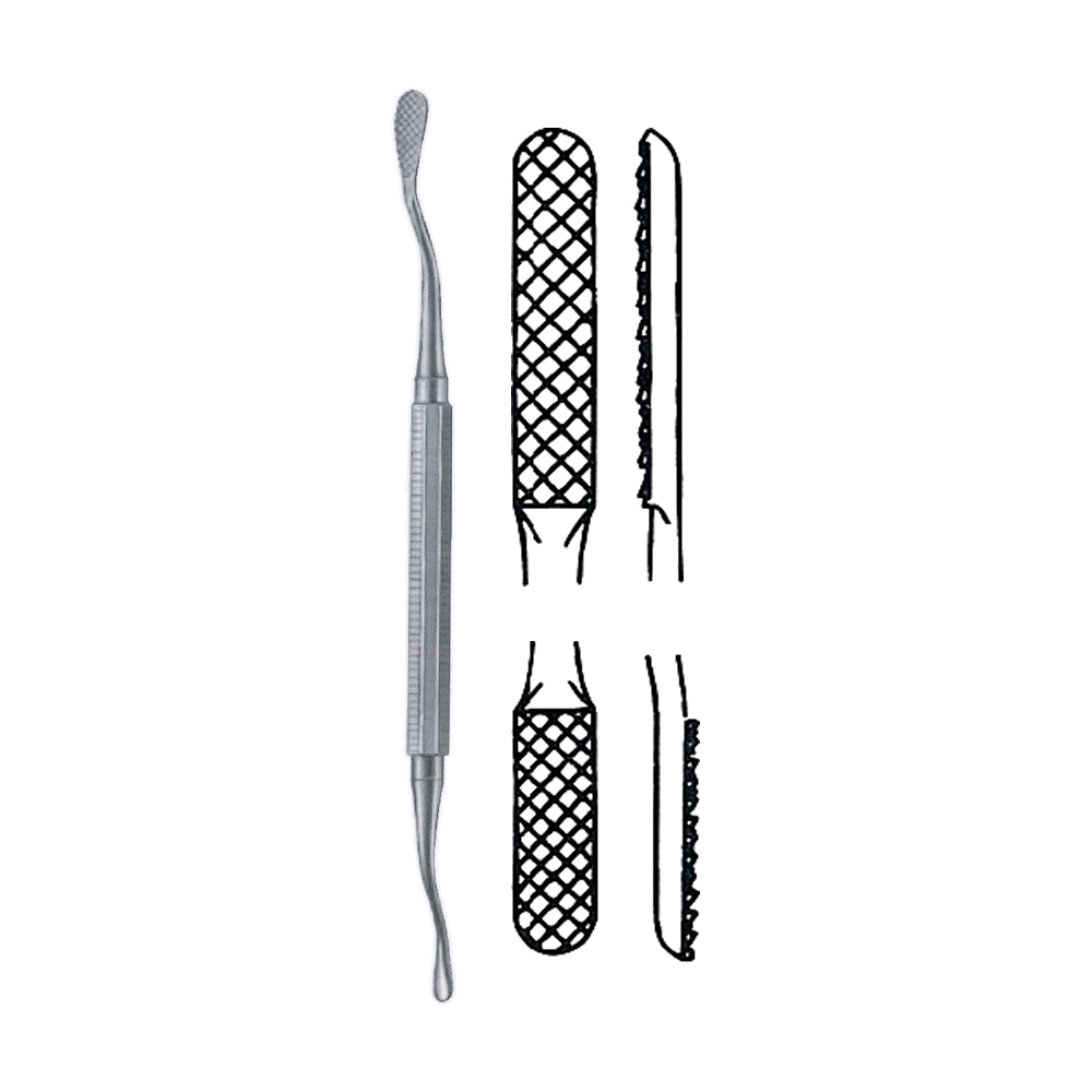 Miller-Colburn Bone File 18 cm, 7", Fig. 4 (MB9-021)