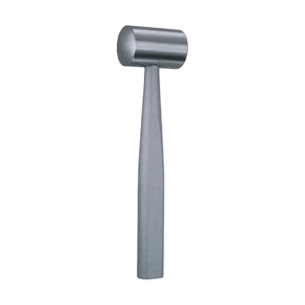 Cottle Mallet 18.5 cm, 7 1/4", 30 mm Ø - 240 g, 1 Side Flat / 1 Side Convex (MB9-036)