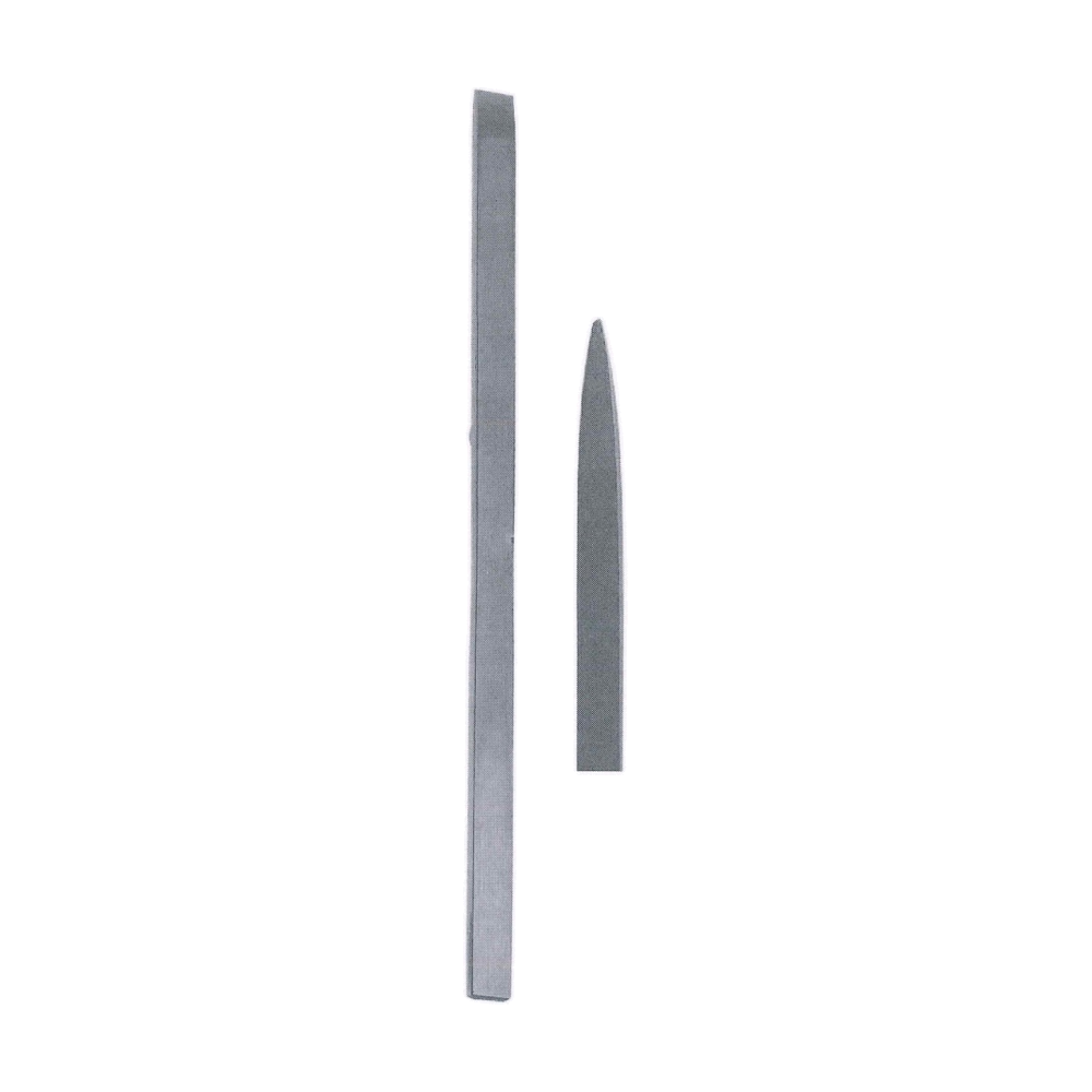 Hex Handle Osteotome 15 cm, 6", Straight, 2 mm Tip Width (MB9-293)