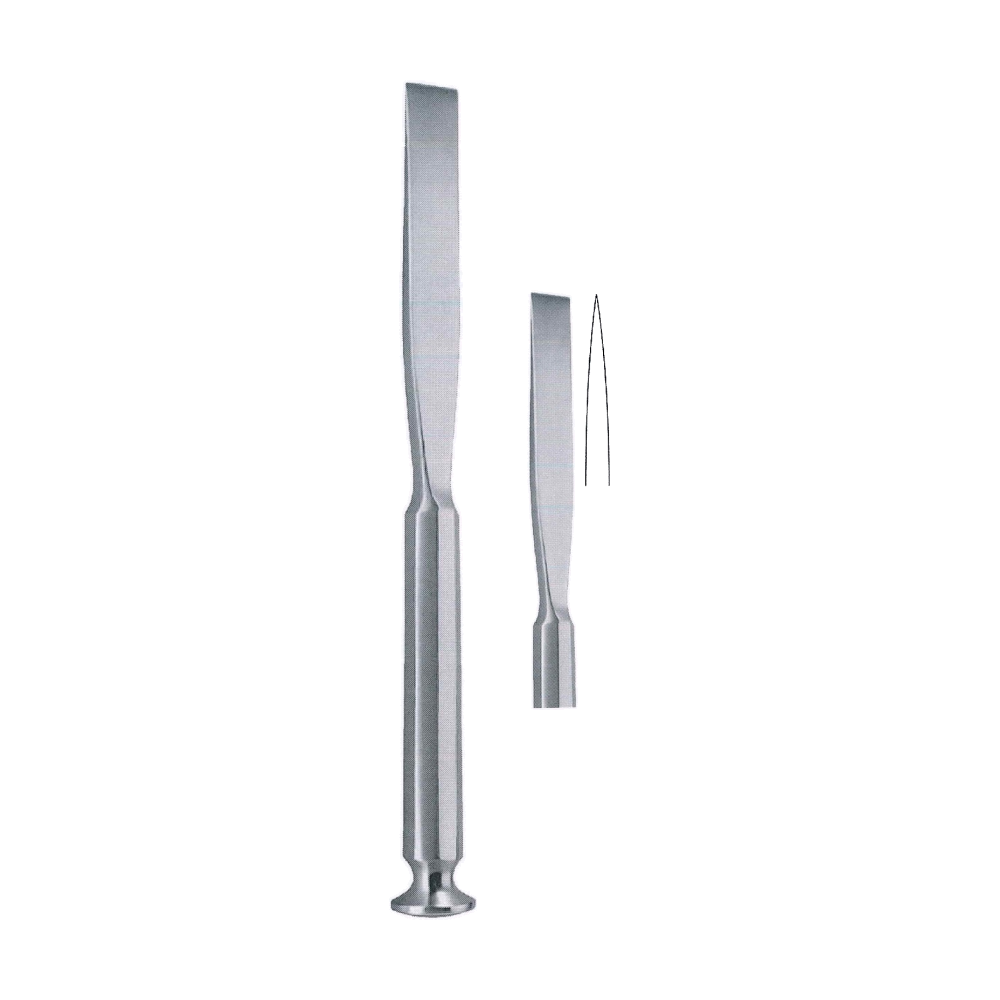 Stille Osteotome 20 cm, 8", Straight, 10 mm (MB9-312)
