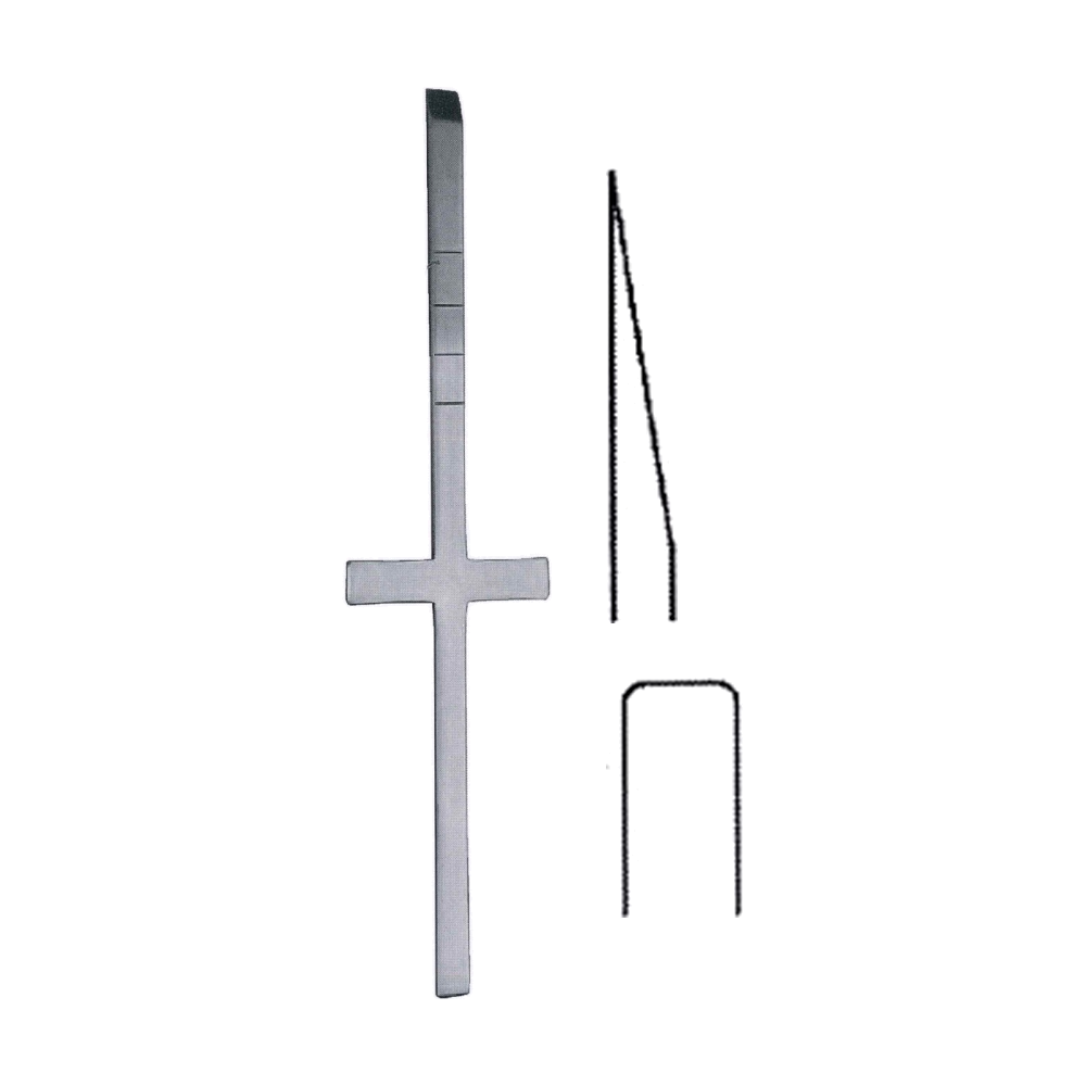 Cottle Chisel 18 cm, 7", 4 mm (MB9-379)
