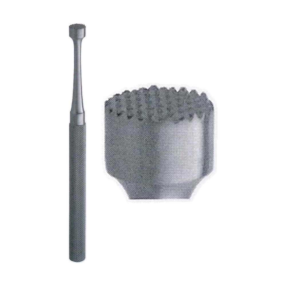 Bone Tamp 15.4 cm, 6", Tip Sizes 2, 3, 4, 5, 6, 8, 10 mm (MB9-415)