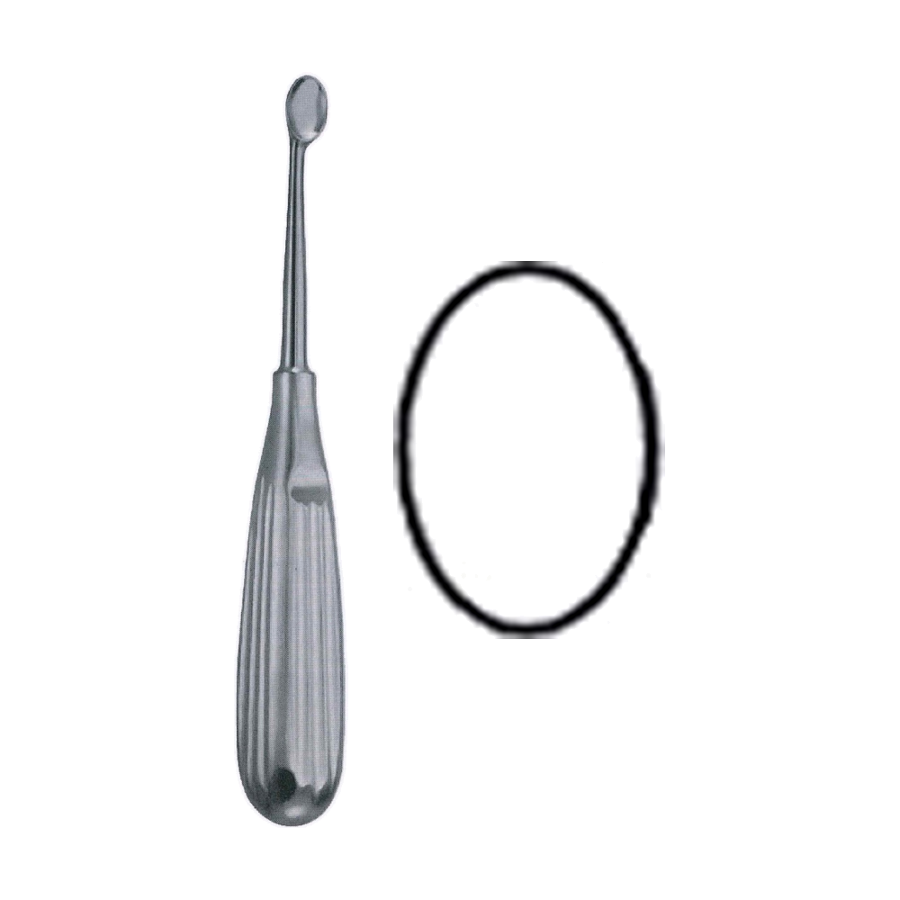 Volkmann Bone Curette 17 cm, 7", Size 000 (MB9-417)