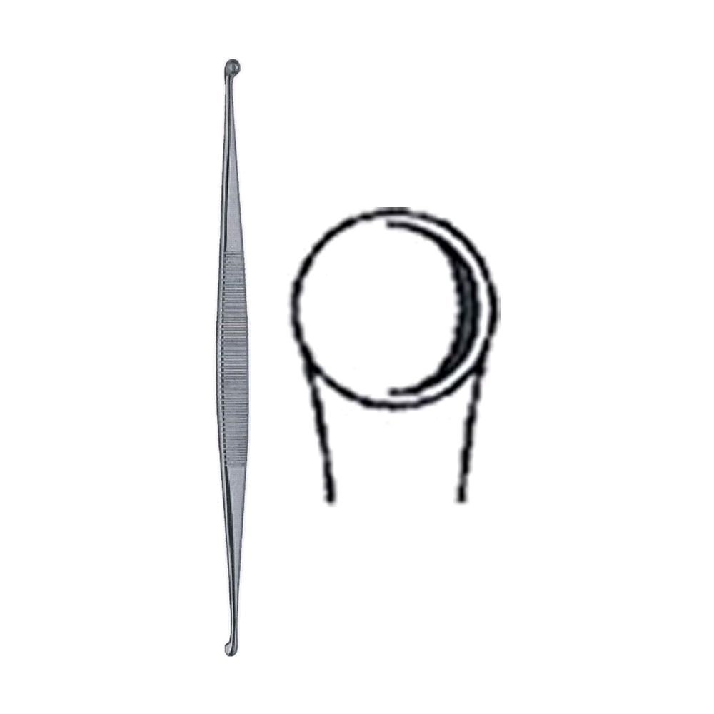 Martini Curette 13.5 cm, 5 1/4", Size 1 (MB9-478)