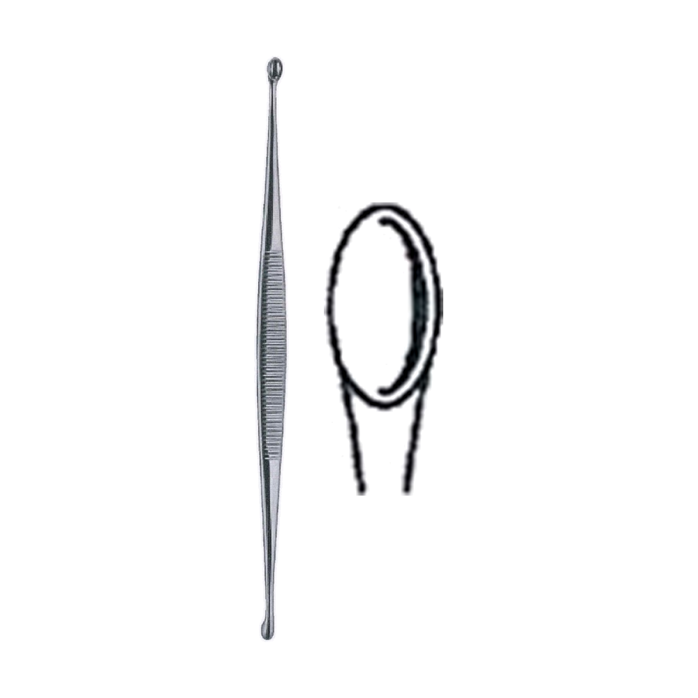 Williger Curette 13.5 cm, 5 1/4", Size 00 (MB9-484)