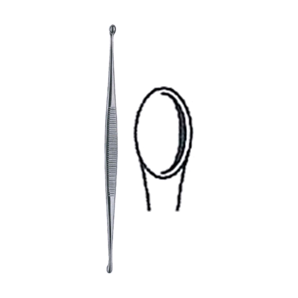Williger Curette 13.5 cm, 5 1/4", Size 0 (MB9-485)