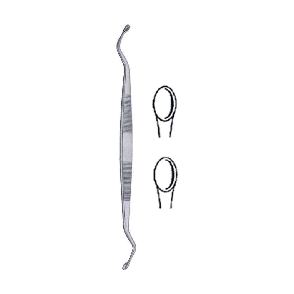 Williger Curette 15.5 cm, 6", Size 0 (MB9-491)