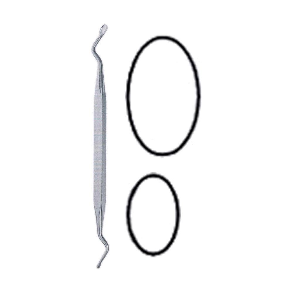 Jansen Curette 15 cm, 6" (MB9-494)