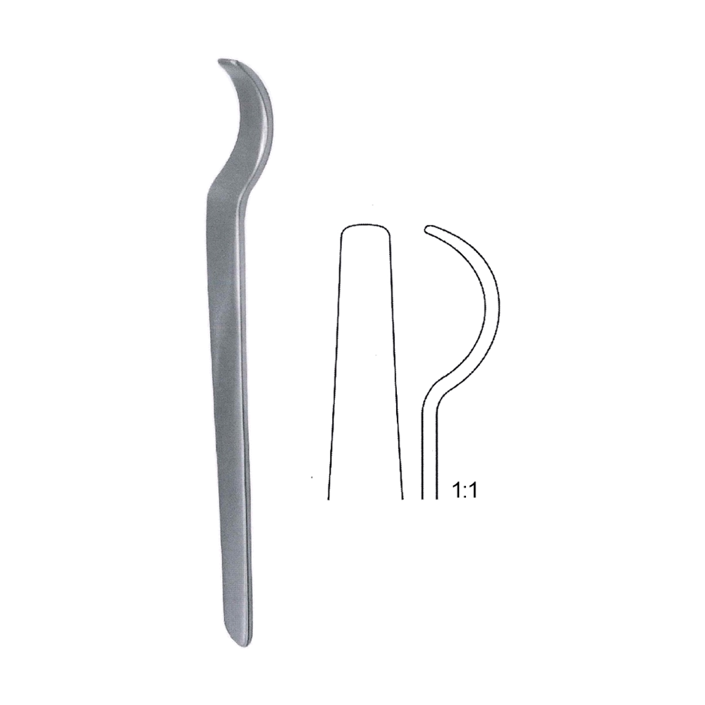 Bone Lever 14 cm, 5 1/2", 6 mm (MB9-570)