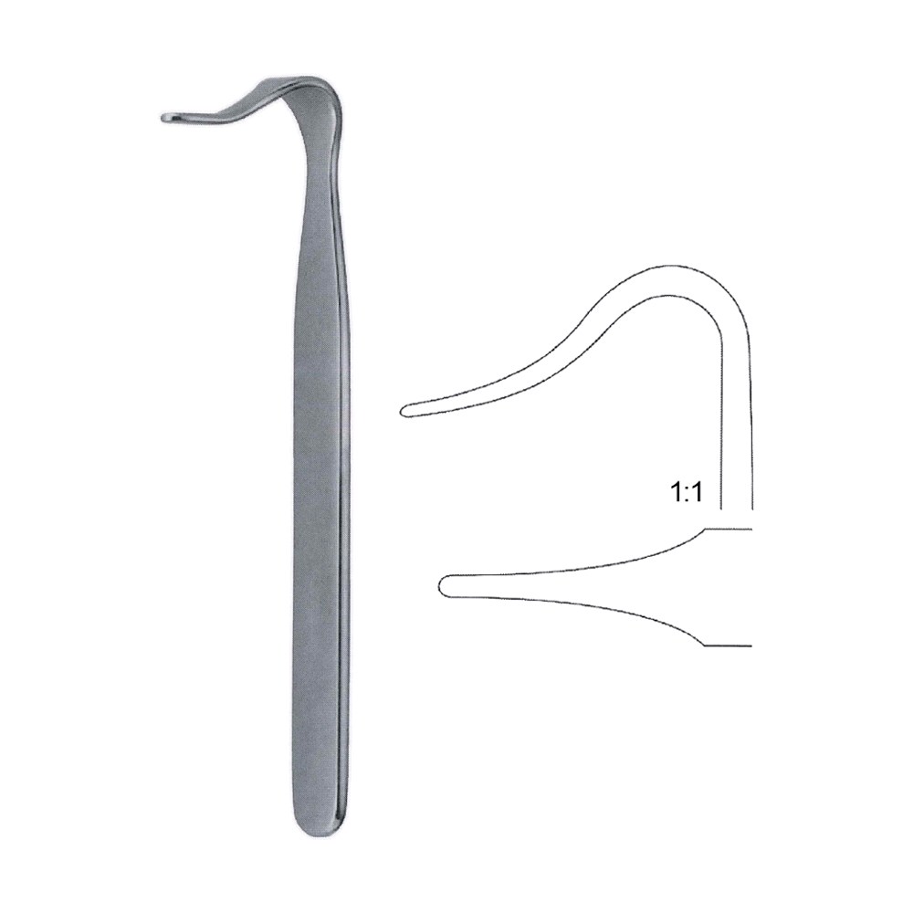 Blount Retractor 17.5 cm, 7" (MB9-581)