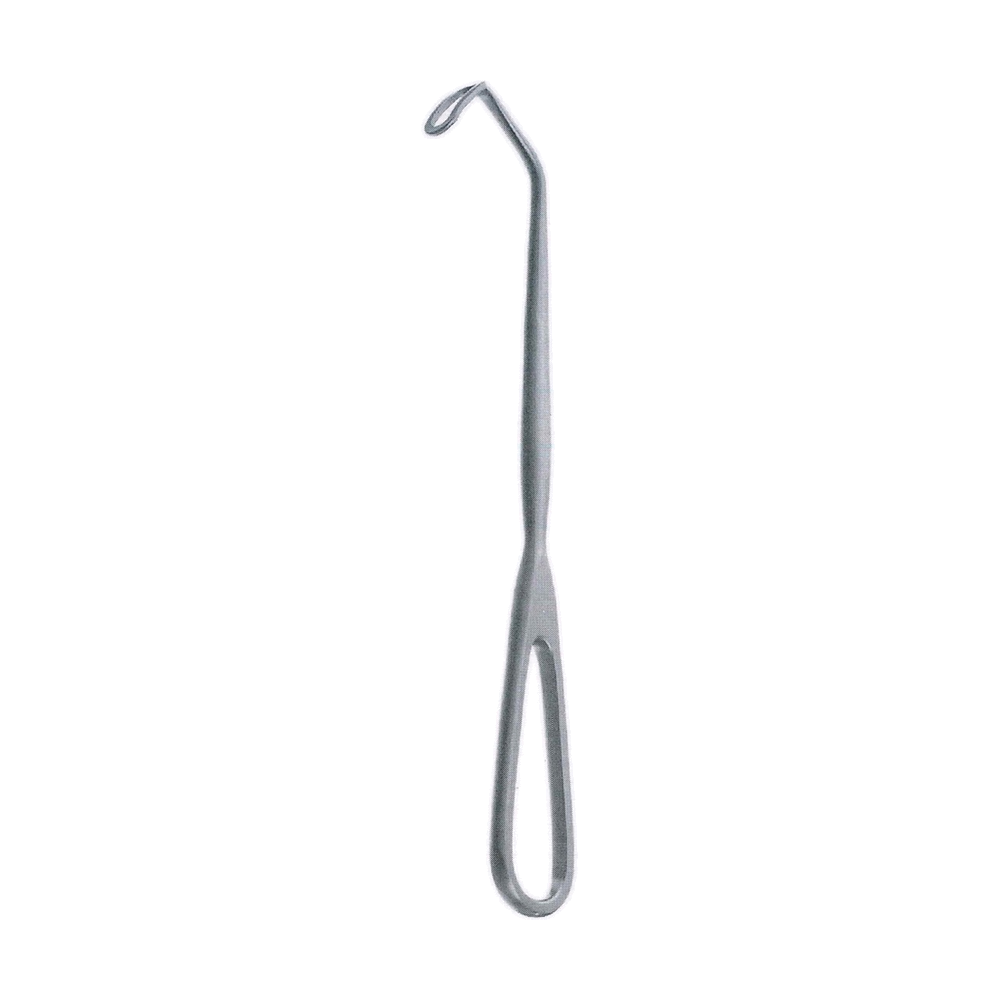 Cushing Decompression Retractor 21.5 cm, 8 1/2", with Fenestrated Blade and Handle, Blade 13 mm Width x 22 mm (MB9-585)