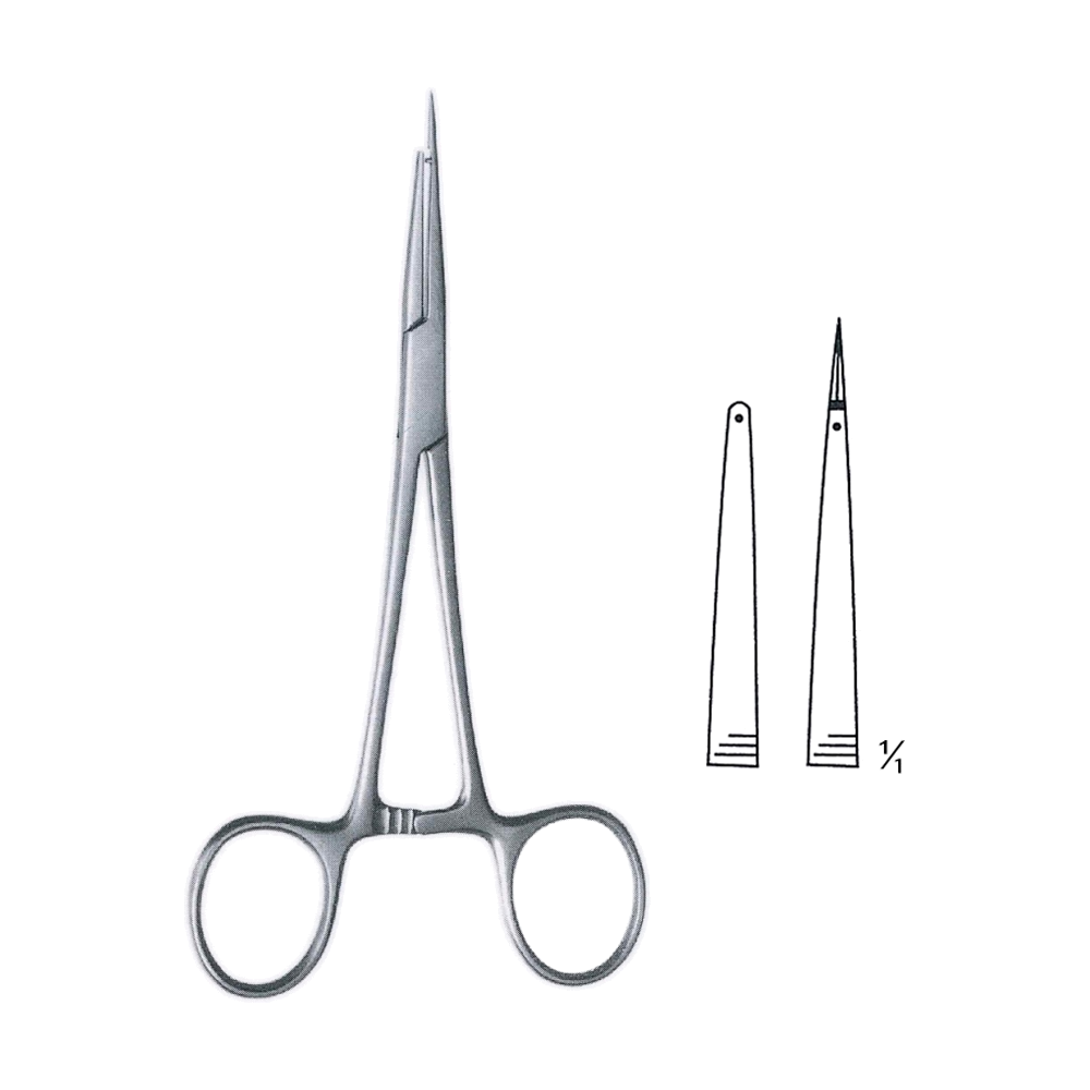 Tendon Tunnelling Forceps 15.25 cm, 6", 6 mm (MB9-614)