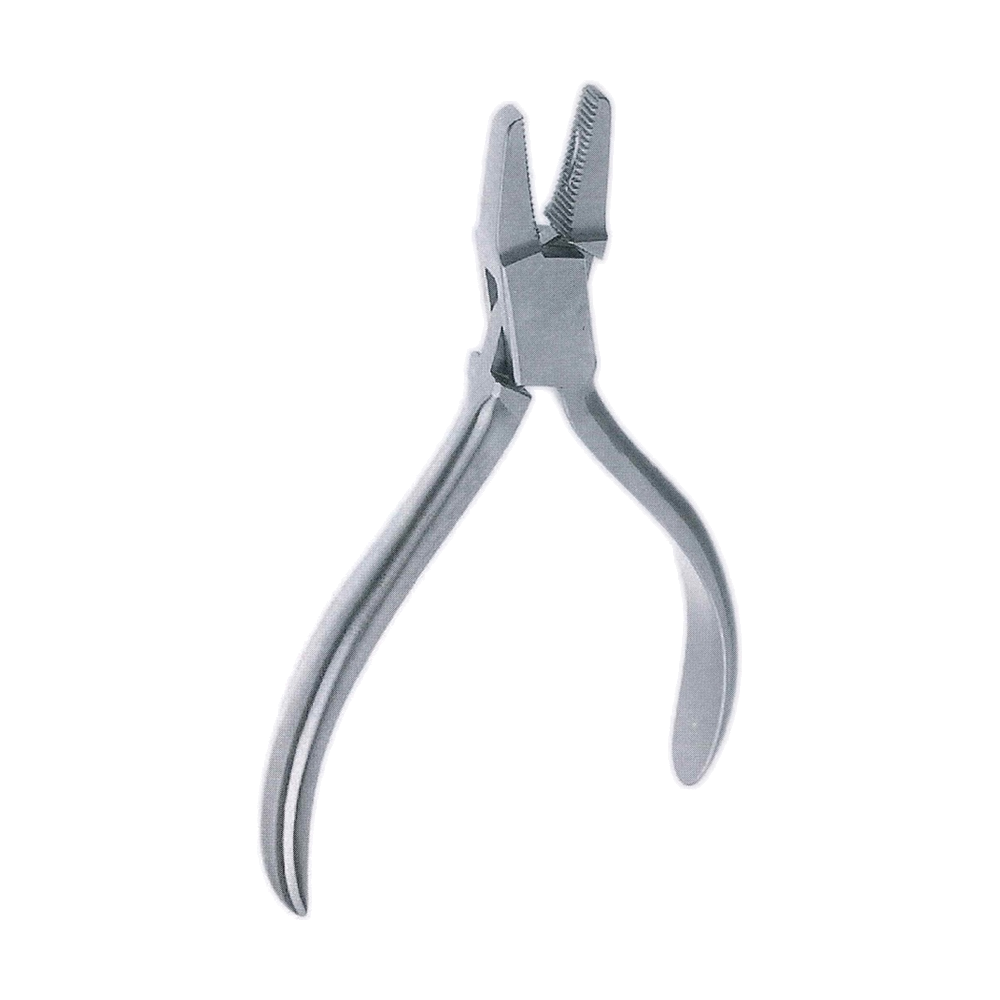 Flat Nose Pliers 13.5 cm, 5 3/8", Broad, 4 mm Tip (MB9-623)
