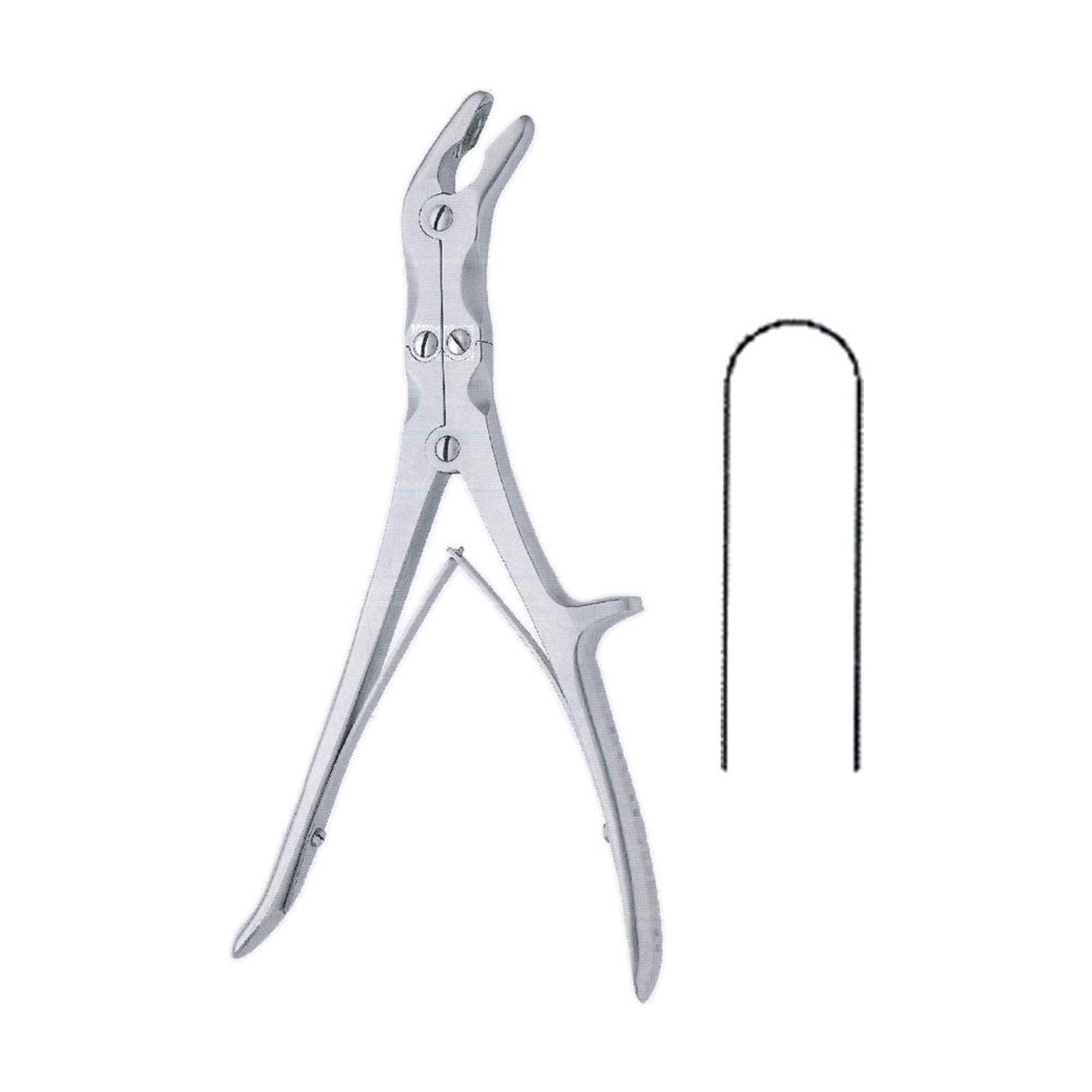 Stille Bone Rongeur 23 cm, 9", 4 mm (MB9-705)