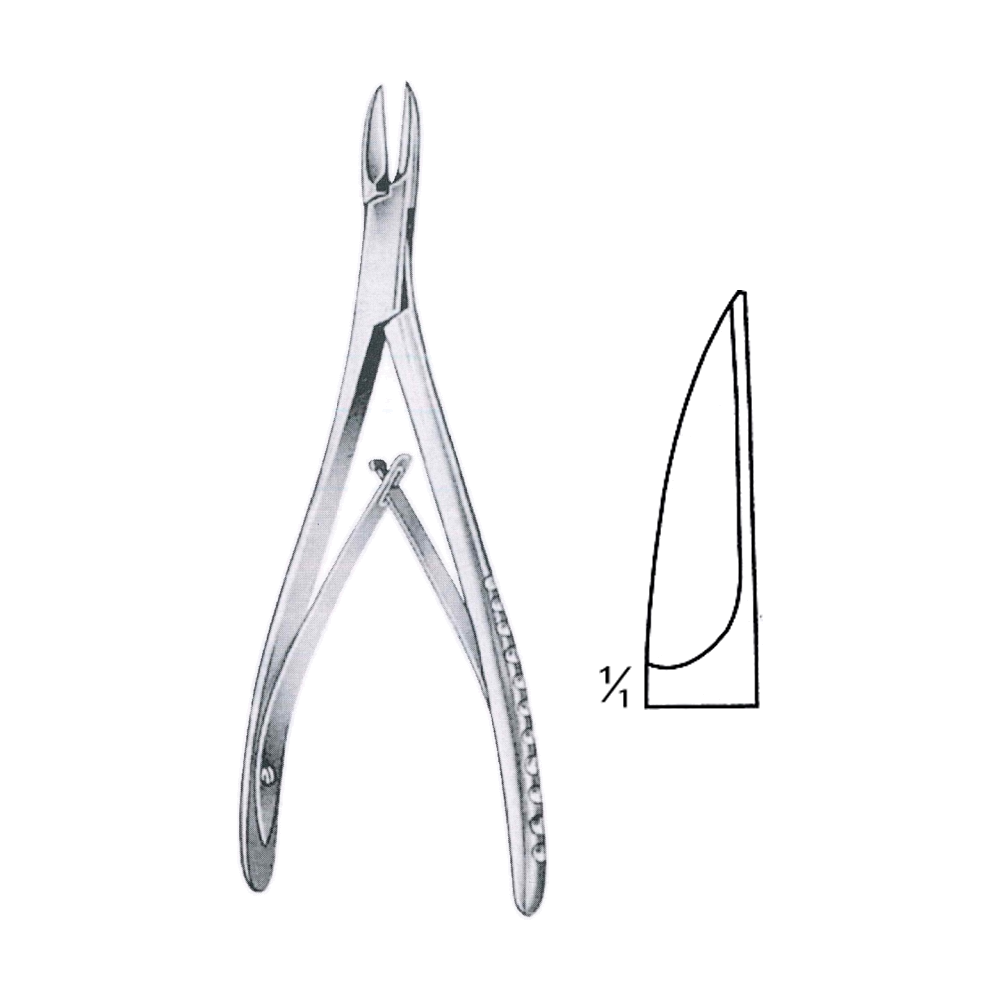Littauer / Liston Bone Cutting Rongeur Forceps 15 cm, 6" (MB9-750)