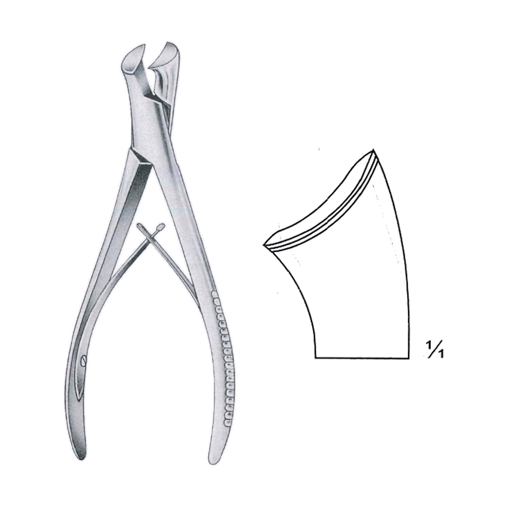 Markwalder Bone Cutting Rongeur Forceps 20 cm, 8" (MB9-770)