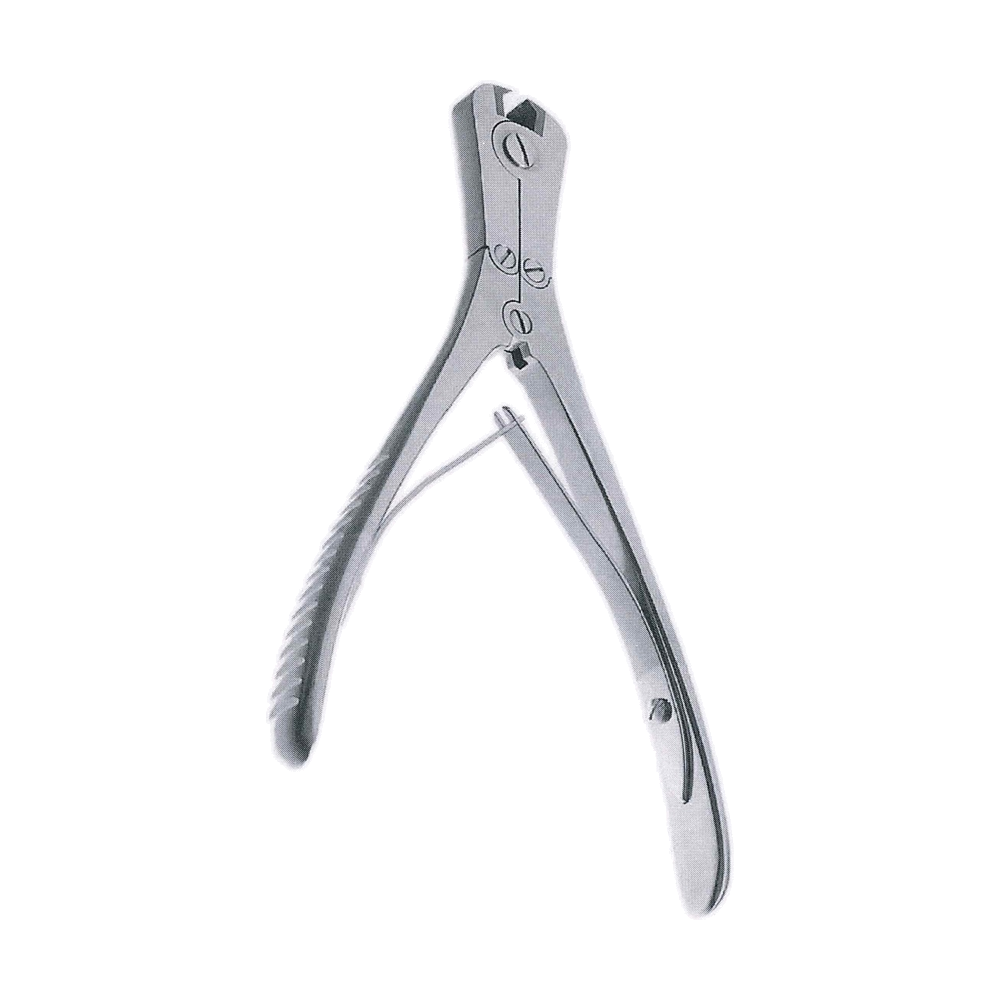 Flush Wire Cutter 17 cm, 6 3/4", Front and Side Cutting with Carbide Inserts, Double Action, Max Capacity 1.5mm (.059") (MB9-803)