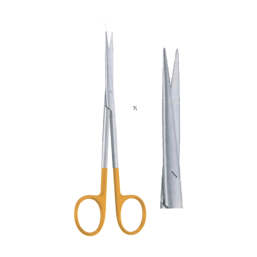 Metzenbaum-Fino Operating Scissors T/C Insert 14.5 cm, 5 3/4", S/S Str. (MBTC4-591)