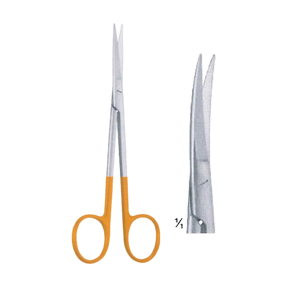 Joseph Operating Scissors T/C Insert 14 cm, 5 1/2", S/S Cvd. (MBTC4-642)