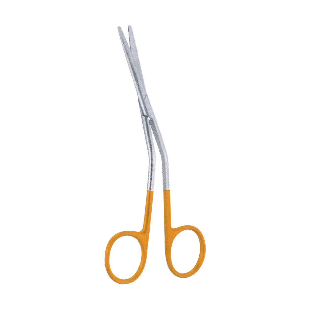 Fomon Operating Scissors T/C Insert 13 cm, 5", T/C, Full Bent (MBTC4-647)