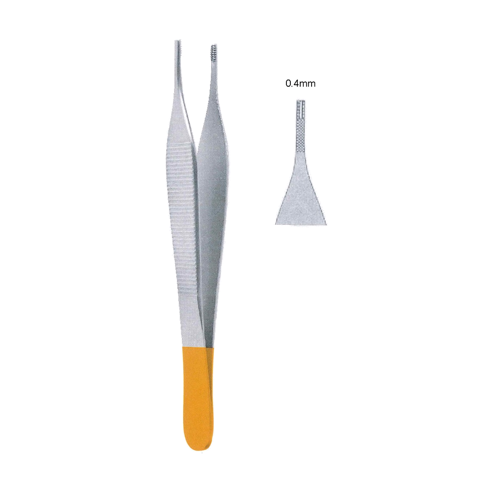 Adson Tissue Forceps T/C 3x4 Teeth 12 cm, 4 3/4" (MBTC5-356)