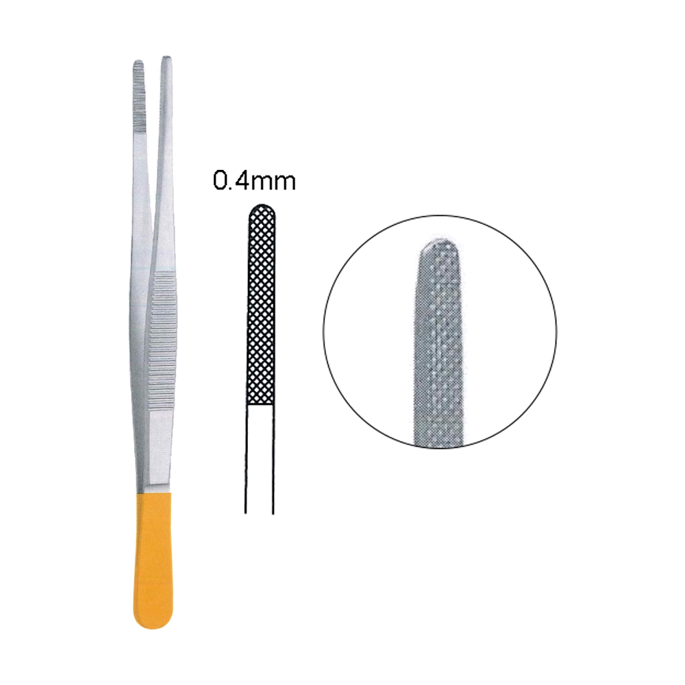 Standard Dressing Forceps T/C 14 cm, 5 1/2" (MBTC5-362)
