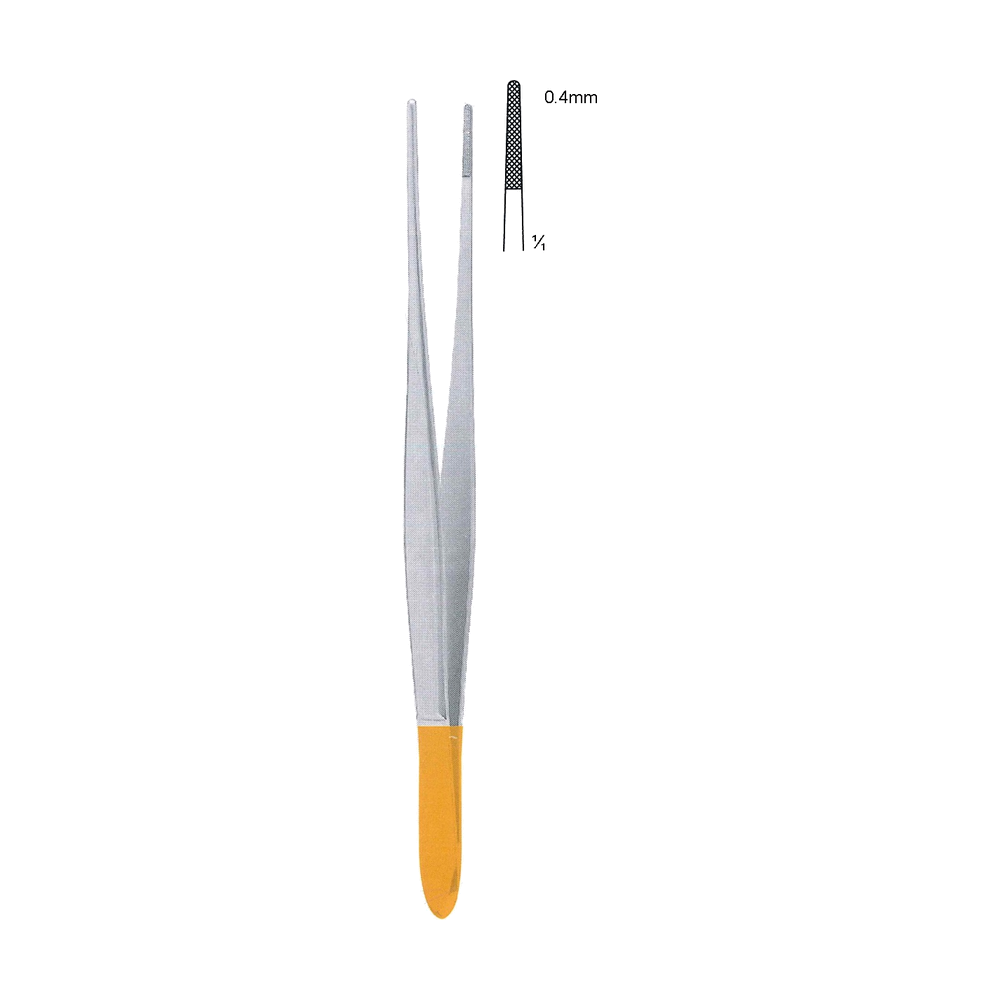 Cushing Dressing Forceps T/C 18 cm, 7", Serrated (MBTC5-365)