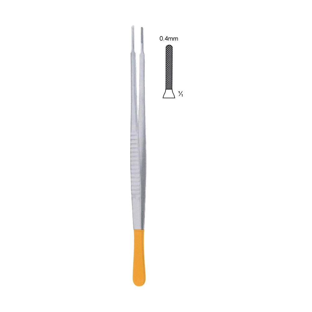 Evans Pelvic Needle Dressing Forceps T/C 25.4 cm, 10" (MBTC5-388)