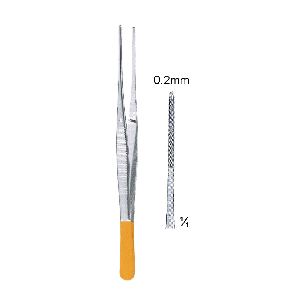 Semken Forceps T/C 1x2 Teeth 18 cm, 7" (MBTC5-397)