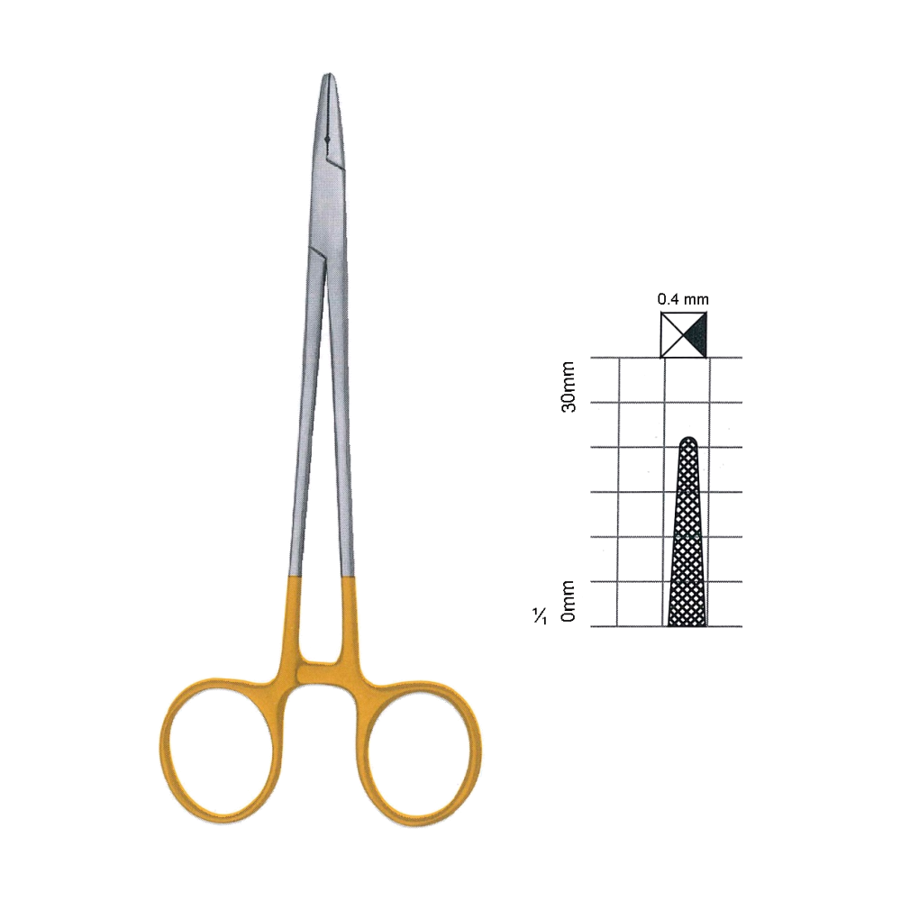 Crile-Wood Needle Holders T.C. 17.8 cm, 7" (MBTC7-144)
