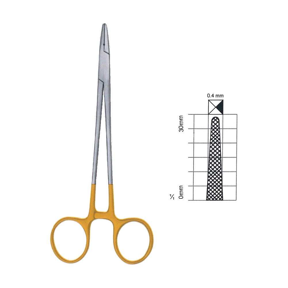 Crile-Wood Needle Holders T.C. 25.0 cm, 10" (MBTC7-147)