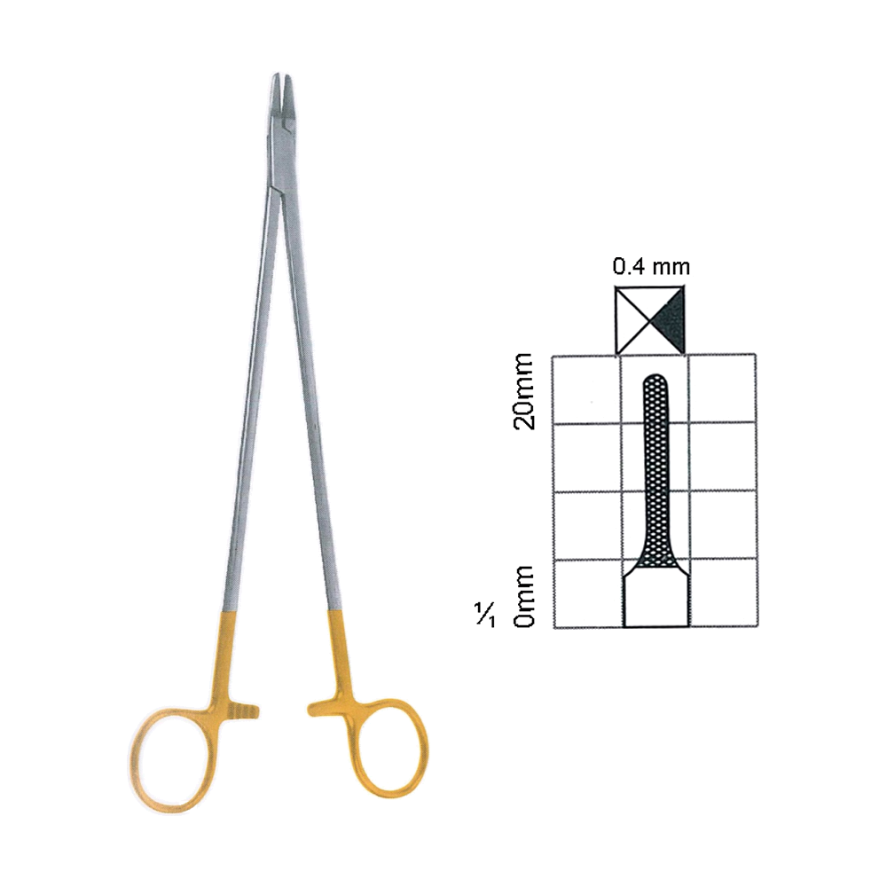 Intracardiac Needle Holders T.C. 18 cm, 7" (MBTC7-150)