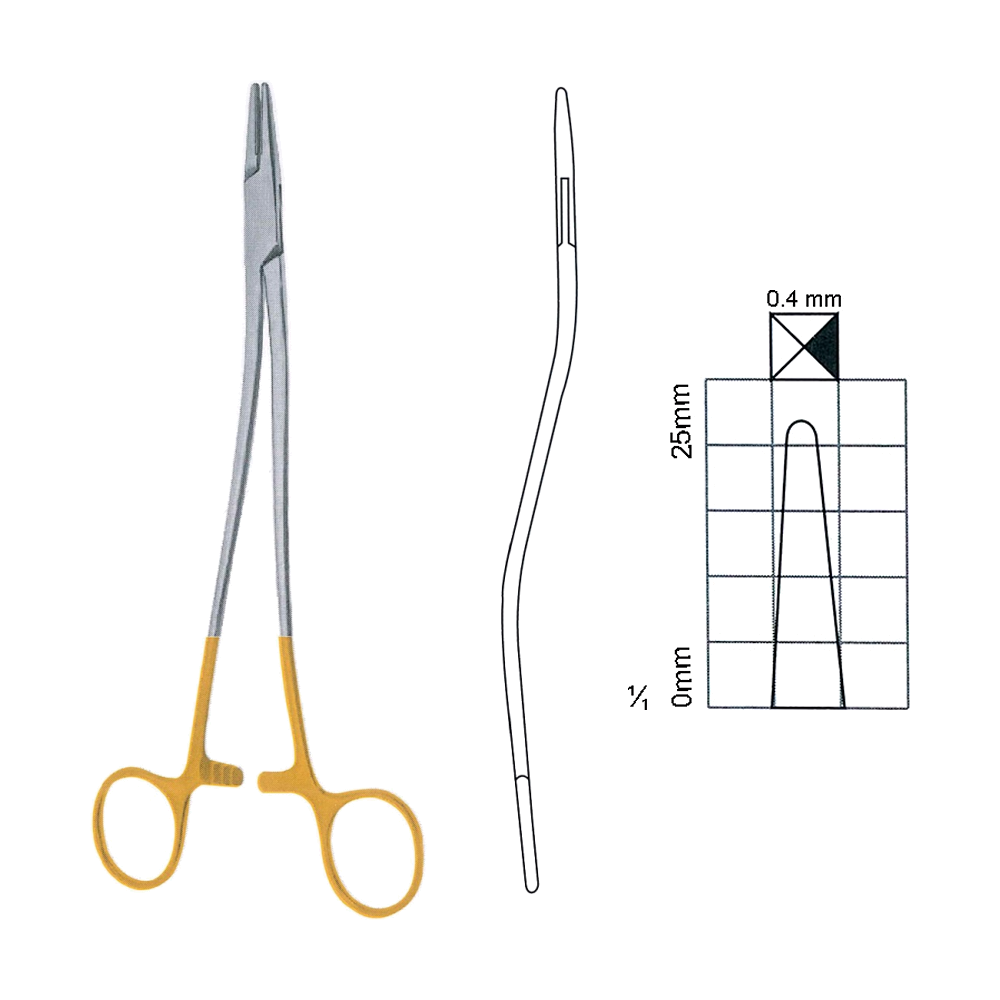Wertheim Needle Holders T.C. 20 cm, 8" (MBTC7-156)