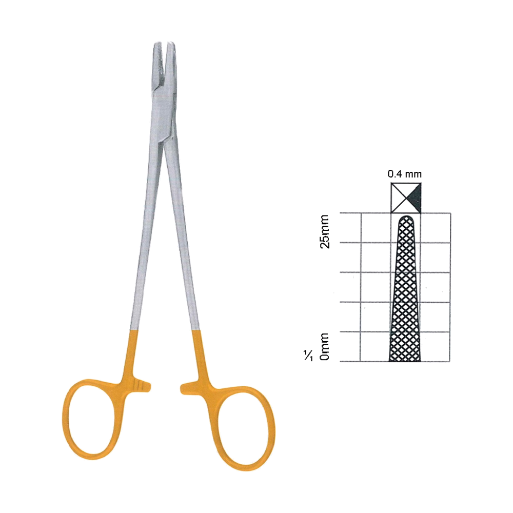Bozemann Needle Holders T.C. 26 cm, 10 1/4" (MBTC7-163)