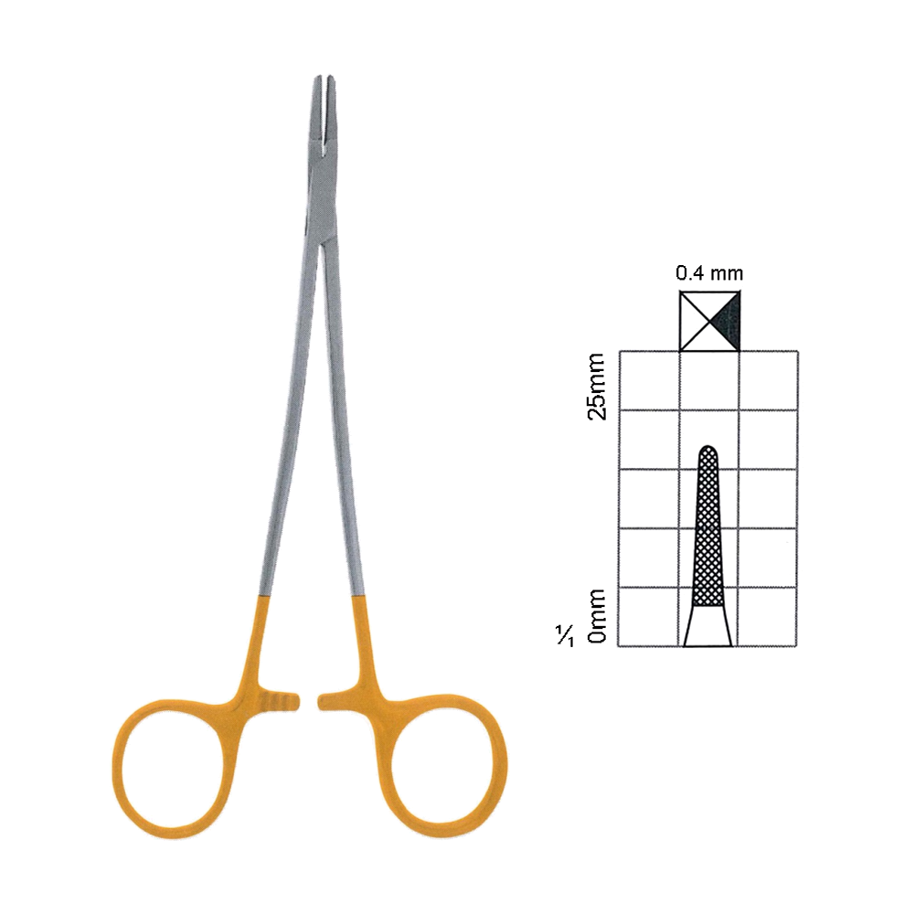 French-Eye Needle Holders T.C. 16 cm, 6 1/4" (MBTC7-170)