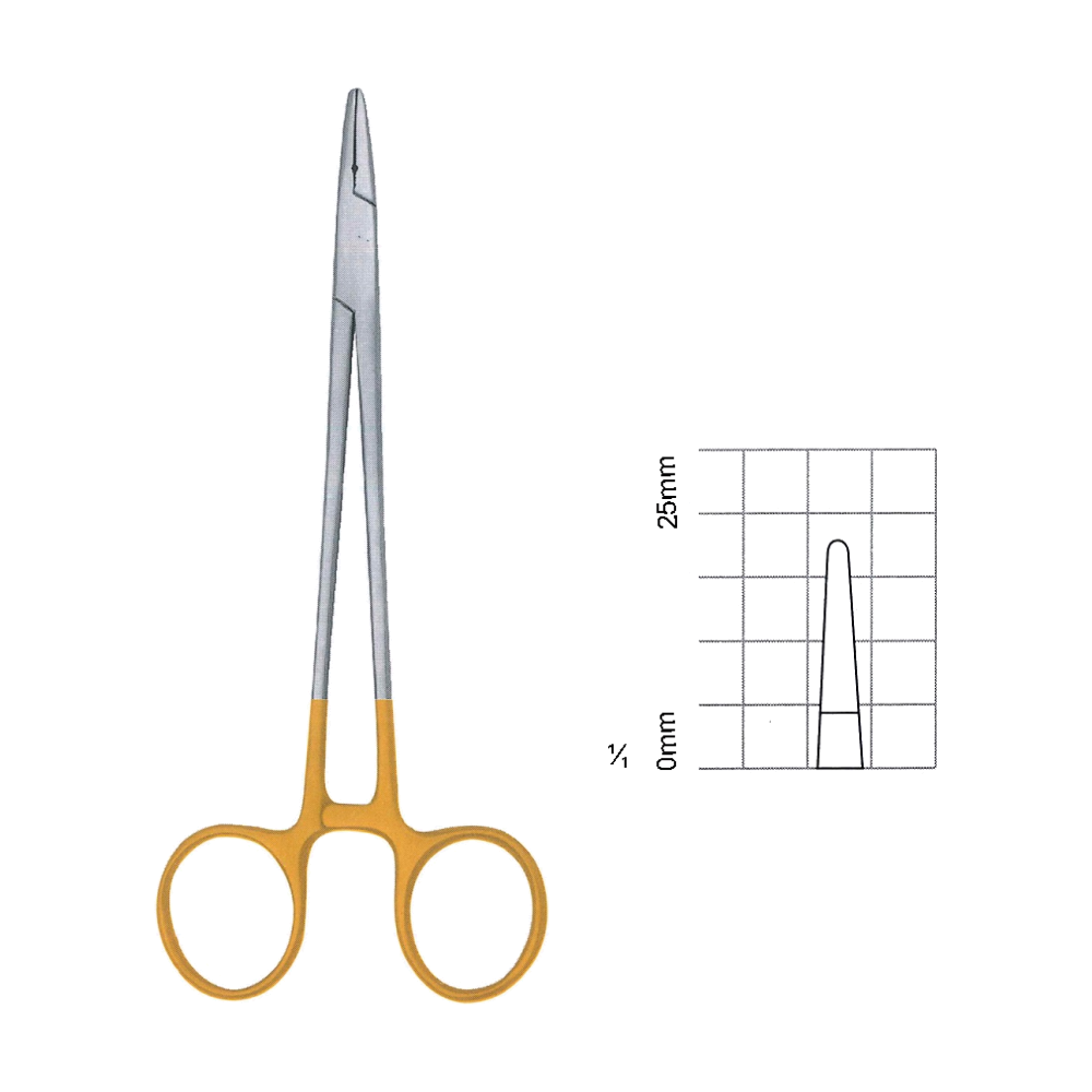 Crile-Wood Needle Holders T.C. 15.0 cm, 6", Smooth (MBTC7-263)