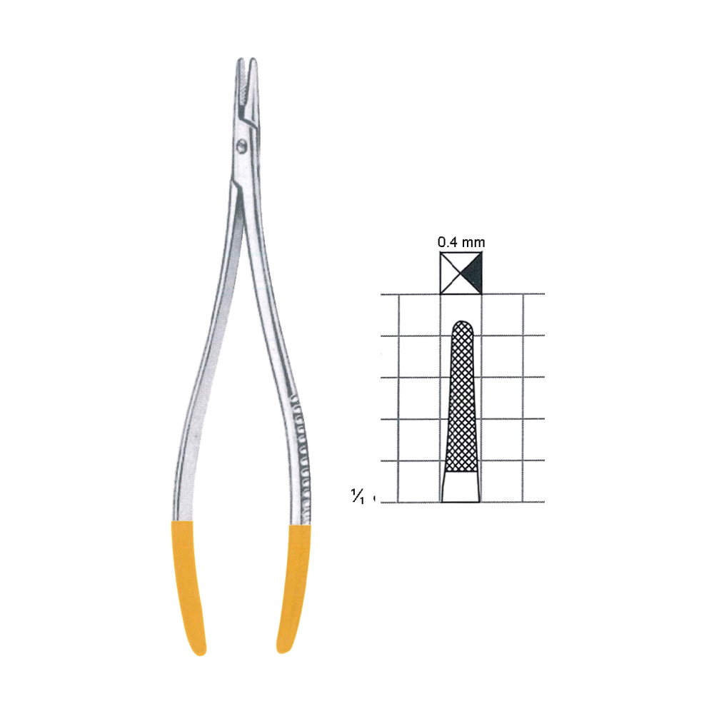 Langenbeck-Delicate Needle Holders T.C. 20.4 cm, 8" (MBTC7-335)