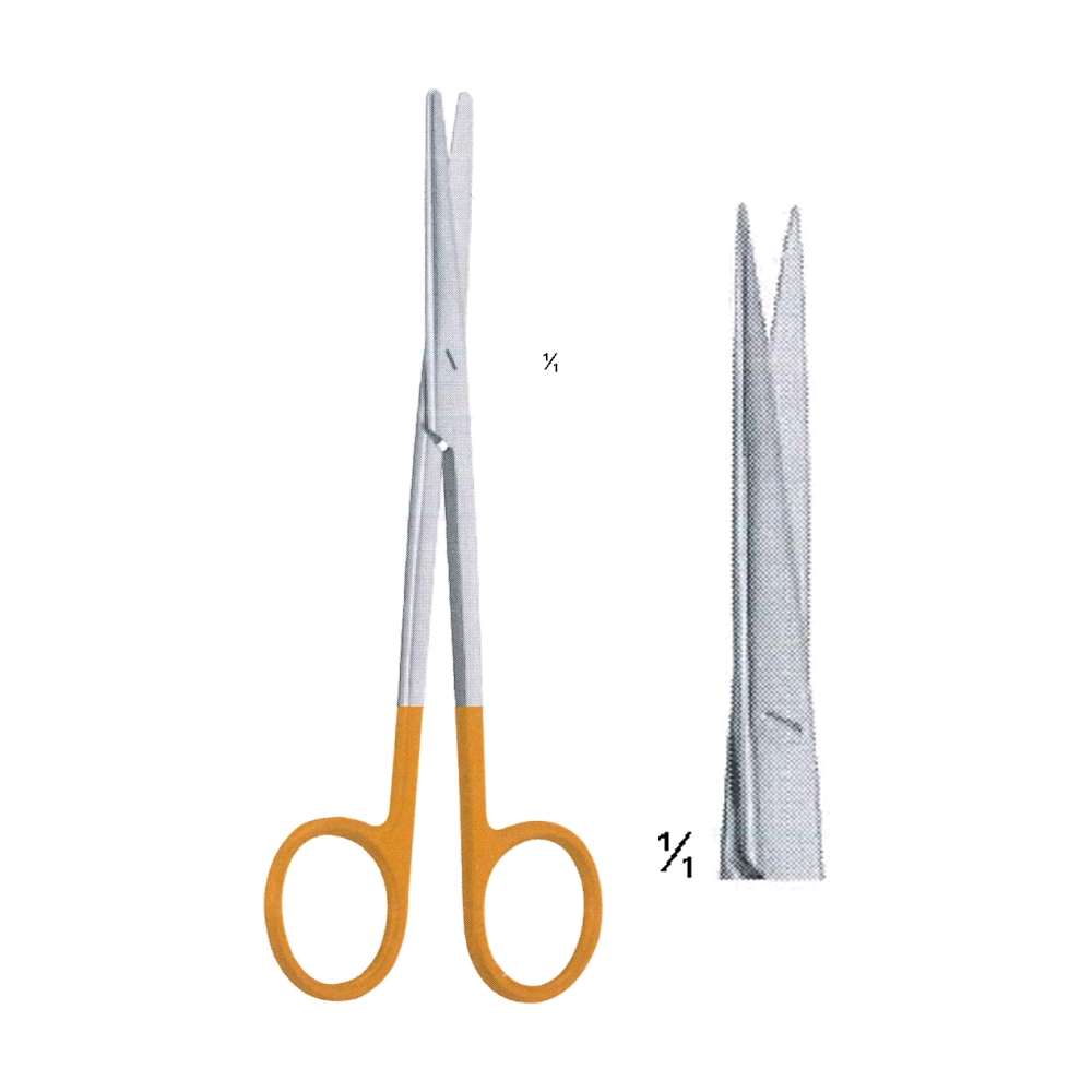 Metzenbaum Operating Scissors T/C Insert 11.5 cm, 4 1/2", S/S Str. (TCMB4-539)